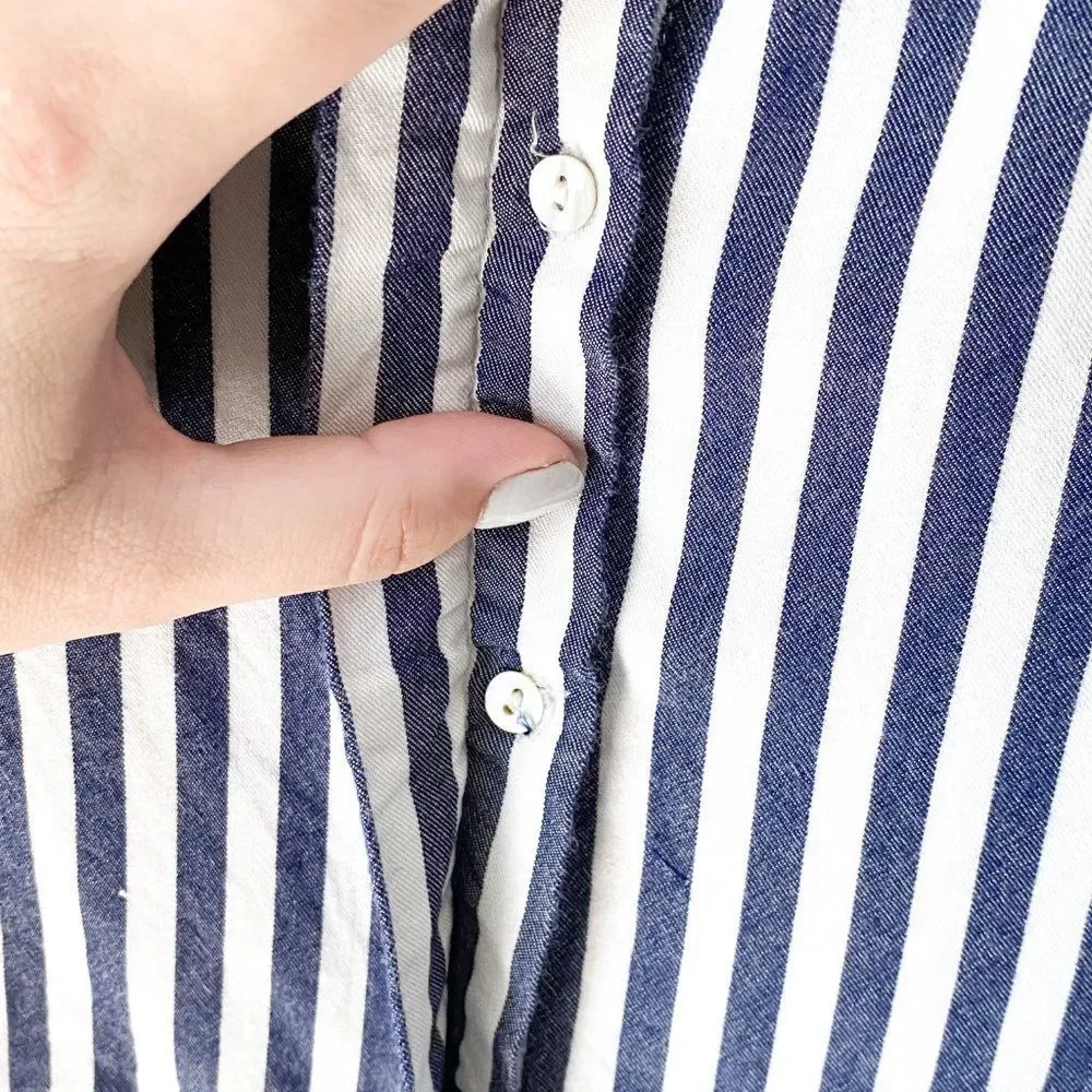 Per se button up blouse | Size: Large - Picture 2 of 3